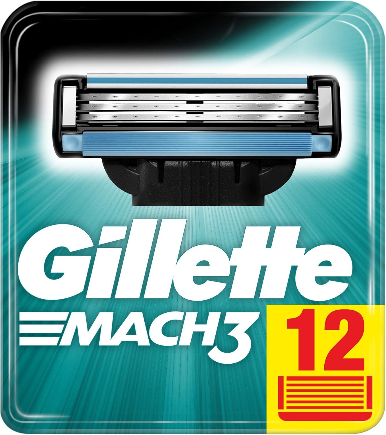 12 Pieces Mach3 Razor Blades M976538