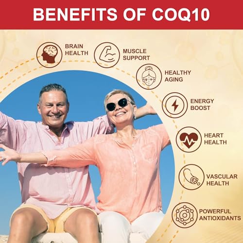 CoQ10 400mg SoftGels Supplement, 120 Servings B9412