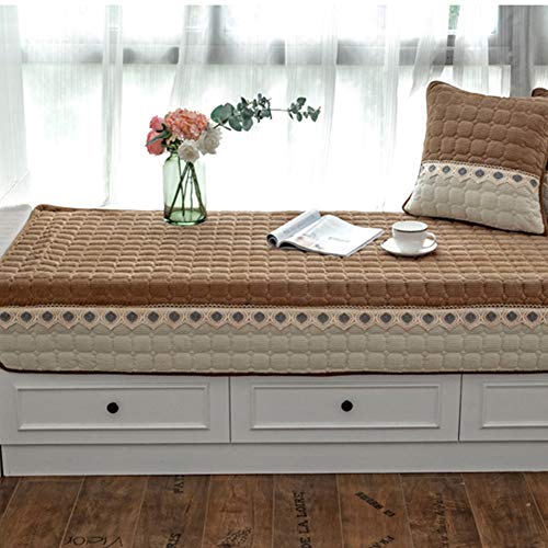 Gray 27.55 x 59.05 inches Window Cushion Seat J1495