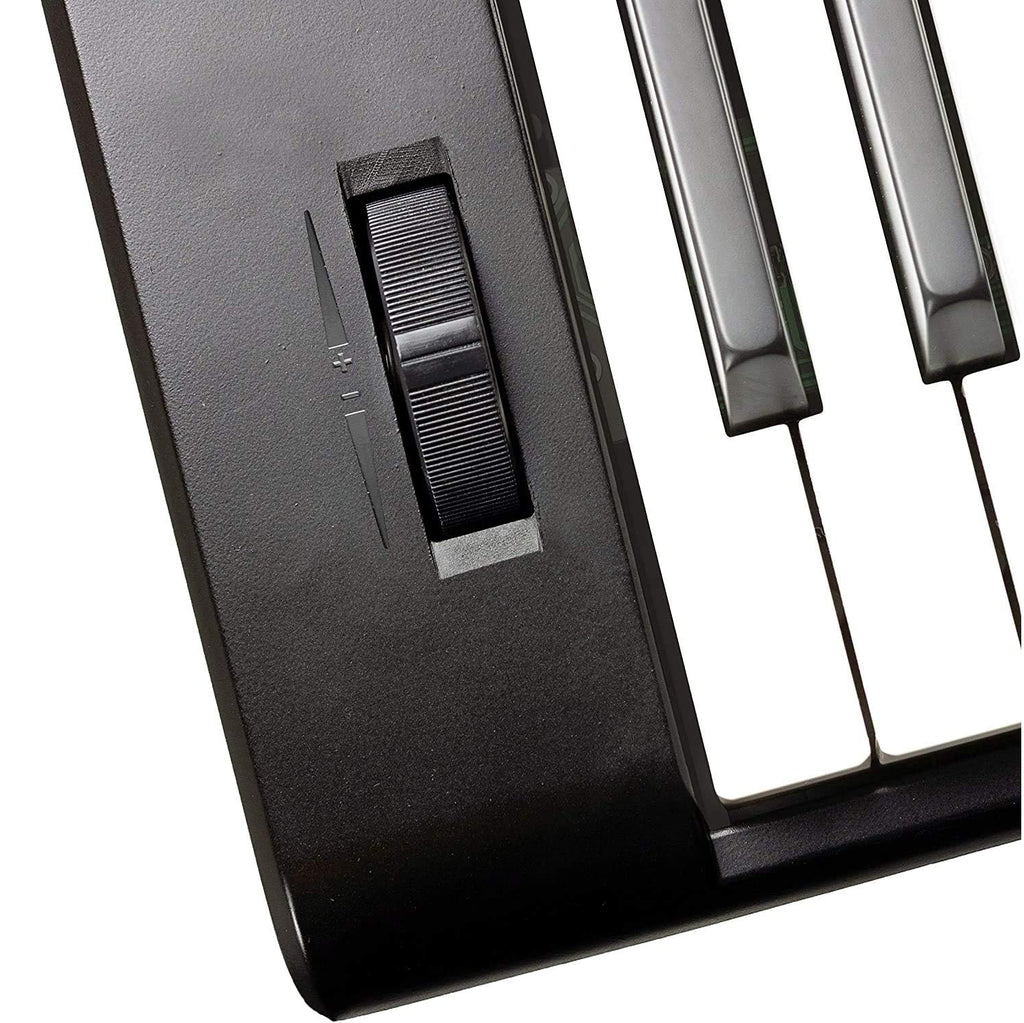 61 Key Keyboard Piano Stand with Pitch Bend Kit, Piano Bench, Headphones, Keynote Stickers X936893