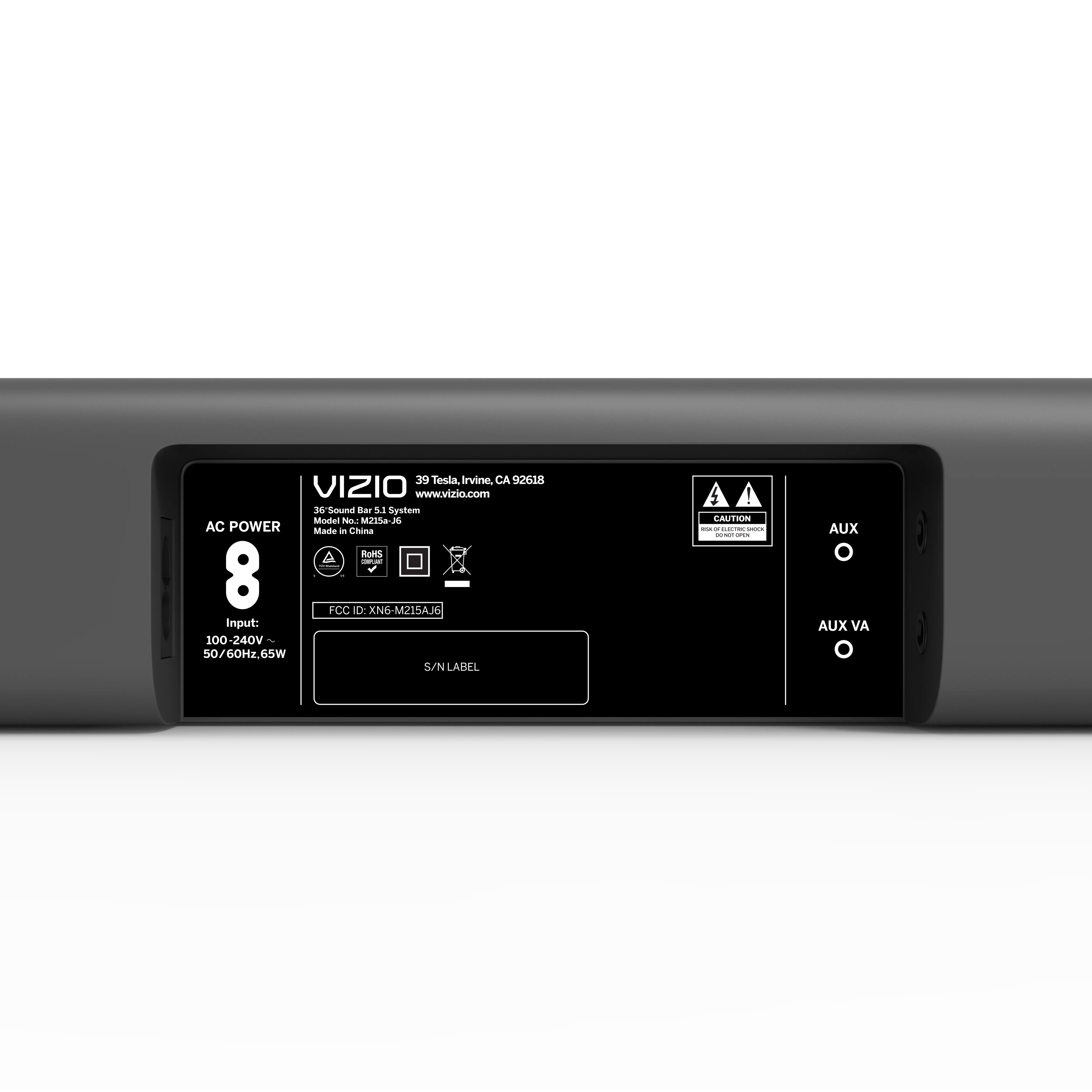 2.1 Sound Bar with Wireless Subwoofer L942400