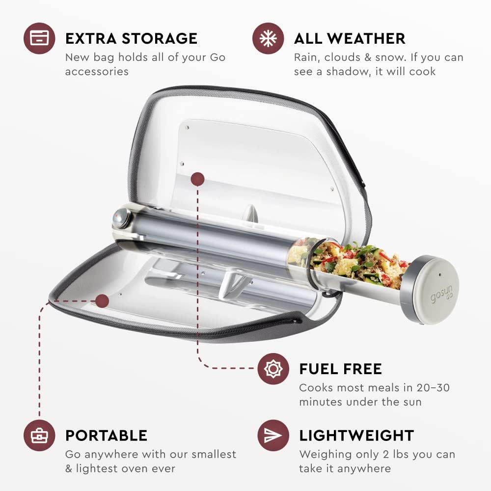 Portable Camping Stove for 0.9 L Food Silver V31721