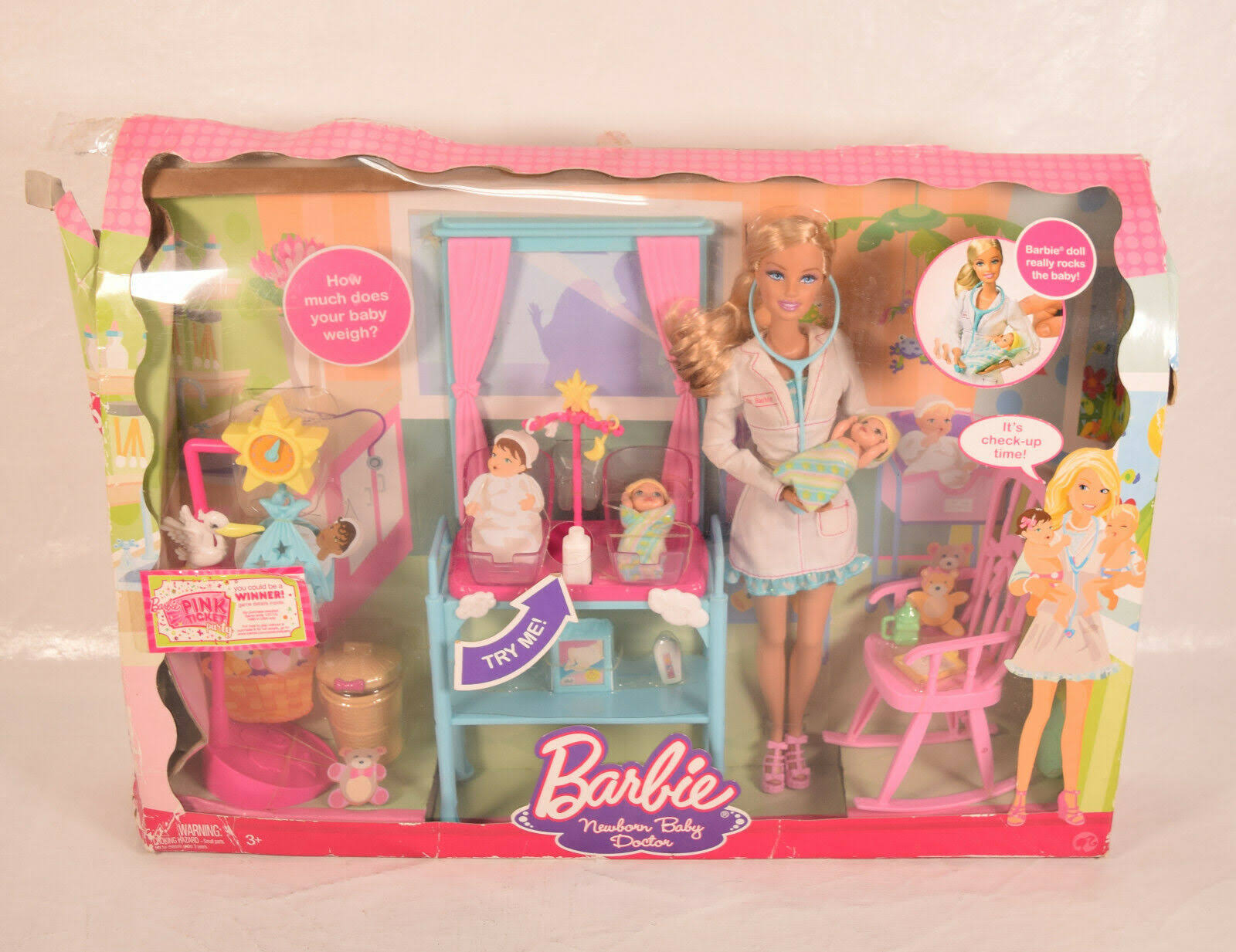 Barbie Newborn Baby Doctor Playset E5555