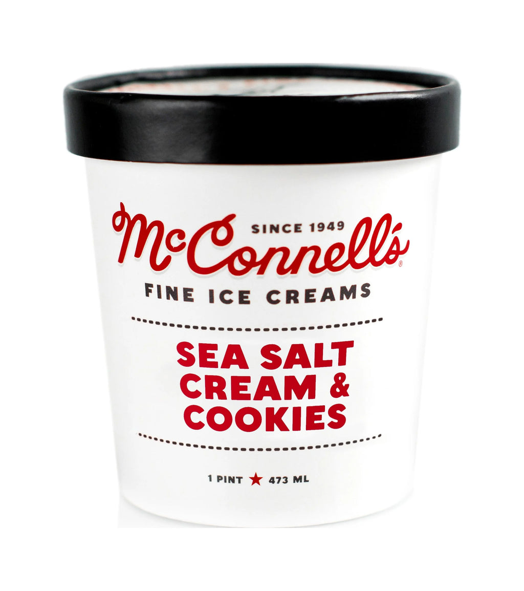 Sea Salt Cream & Cookies Ice Cream, 16 oz. (6 Ct) A354