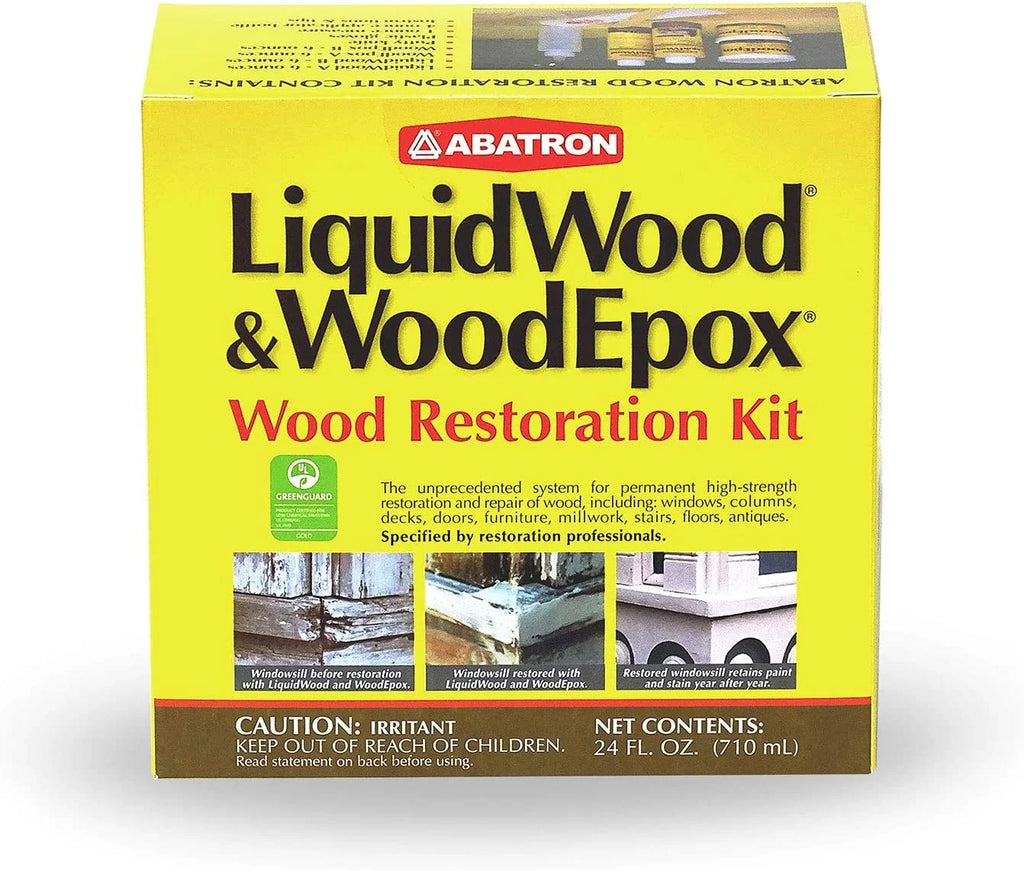24 Oz Epoxy Resin Wood Restoration Kit X58386