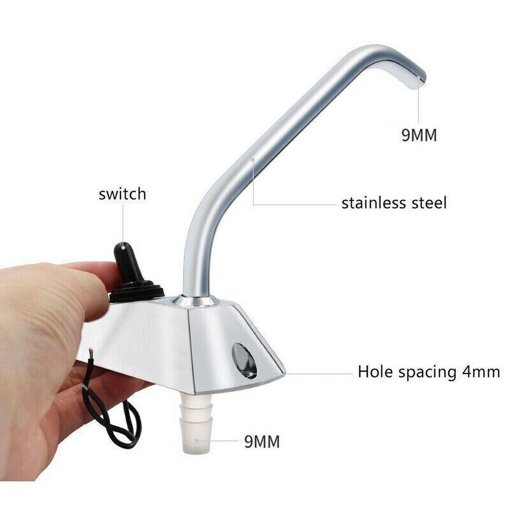 Stainless Steel Hand Pump Kitchen Faucet A60954