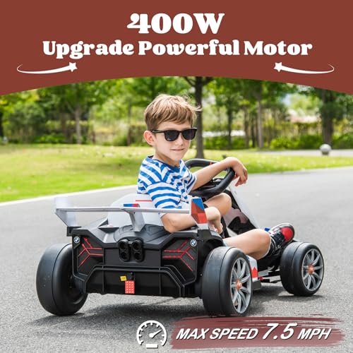 Black Electric Go Kart O583718