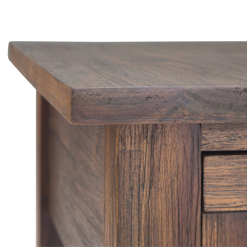 Solid Acacia Wood Narrow Side Table S1820