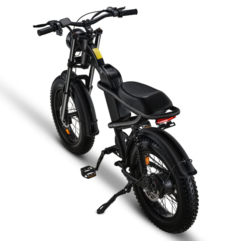1500W Electric Bike with Full Suspension, 20" Fat Tire, 31.2AH Battery Z65538