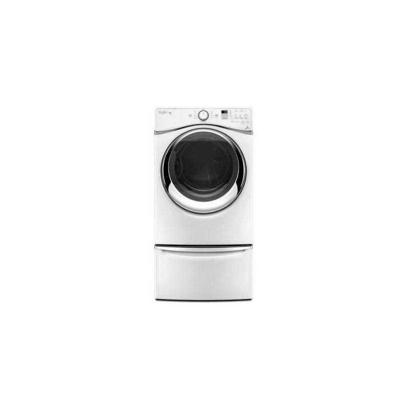 White Front-Loading Gas Dryer E266