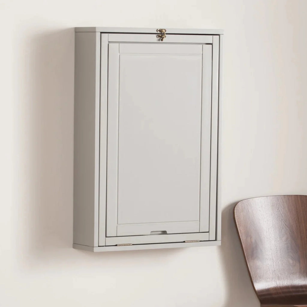 Gray Fold Out Wall Mount Desk E3938