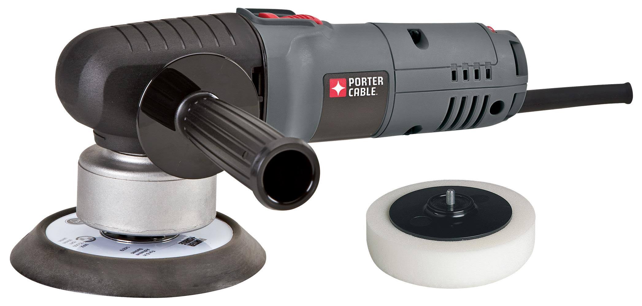 Variable Speed Random Orbit Sander with Polishing Pad Y51783