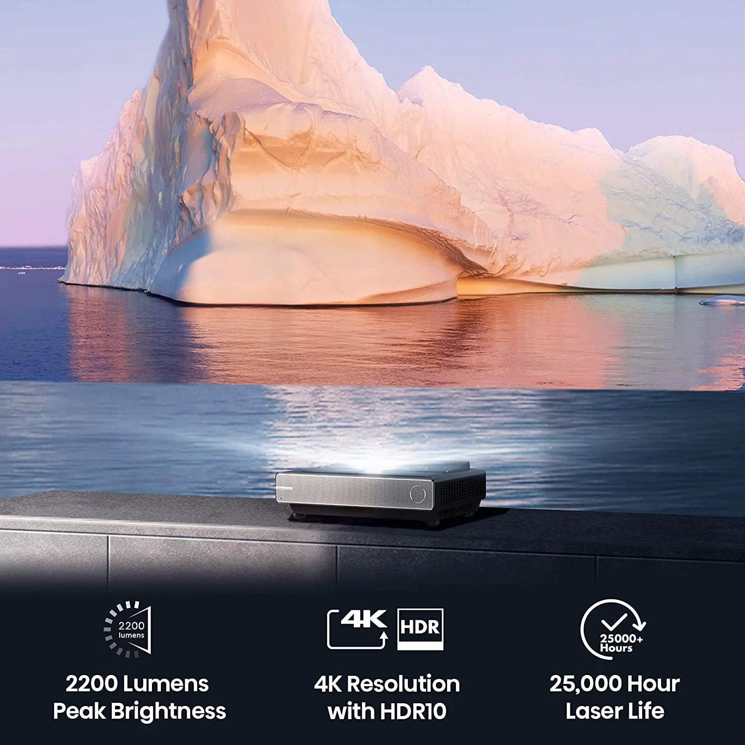 TriChroma Laser Cinema Projector E85479