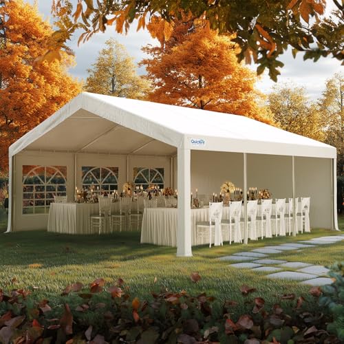 20x20 Heavy Duty Outdoor Canopy Tent with Storage Bags B885379