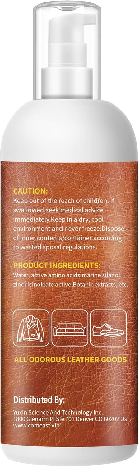 Unscented 6.76 Fl Oz Leather Cleaner and Conditioner D39856