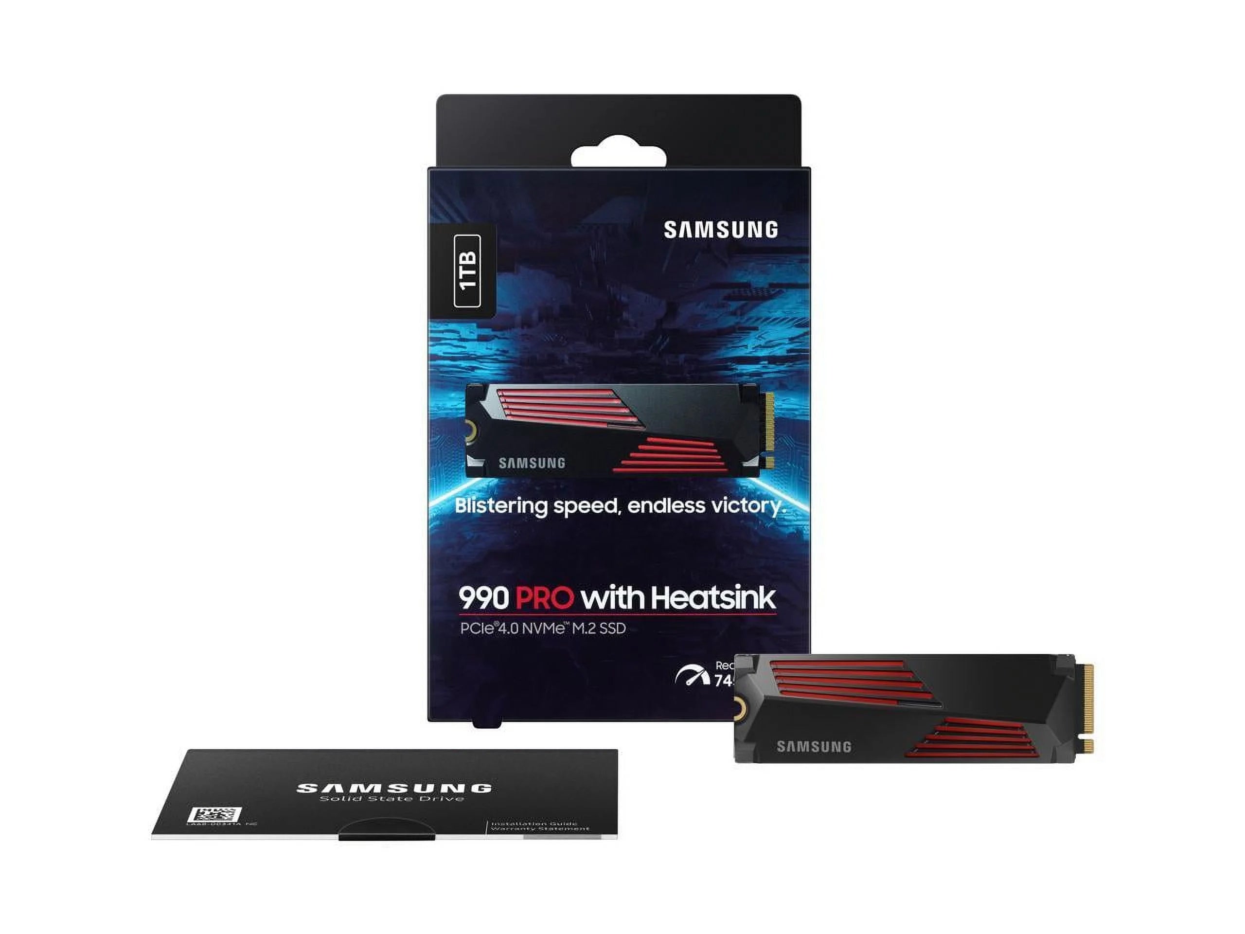 4TB PCIe Gen4 NVMe M.2 Internal SSD with Heatsink P4456