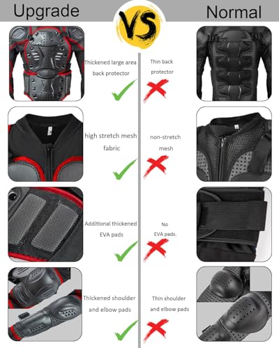 Kids Motorcycle Jacket Armor Suit K607
