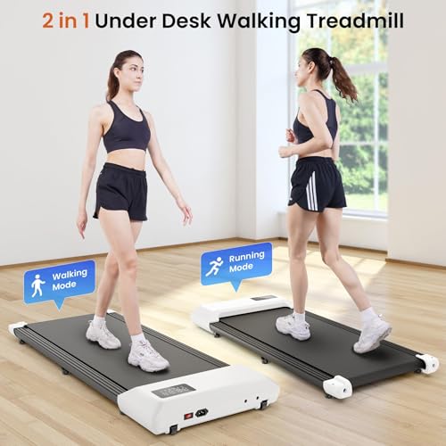 2.5HP Quiet Portable Under Desk Treadmill R731529