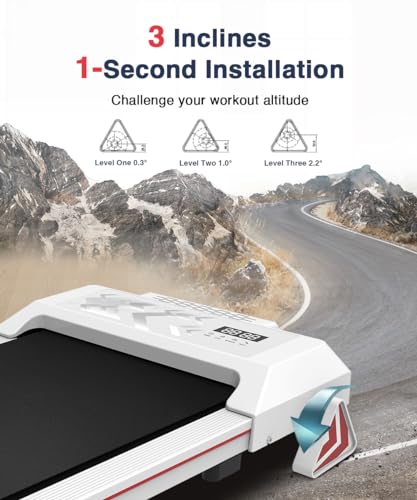 Compact Walking Pad with Incline N433