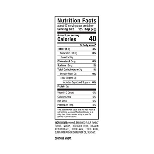 24 Ounce Low Carb Crispy Onions Z3670