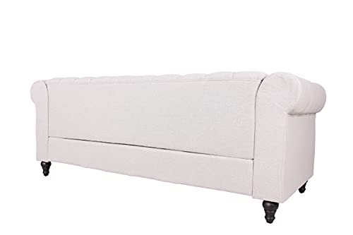 Modern Fabric Tufted Sofa W402