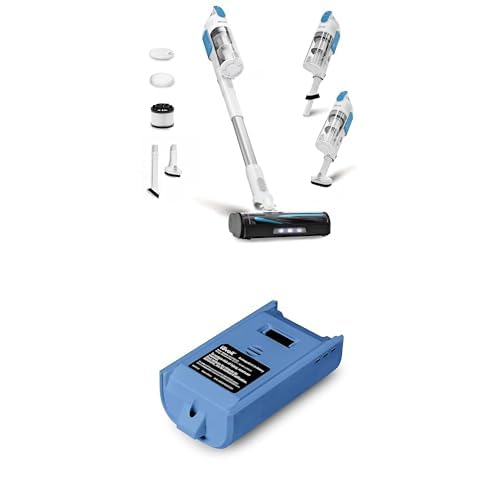 Cordless Stick Vacuum Cleaner with Tangle-Resistant Design, Up to 50 Minutes D96553