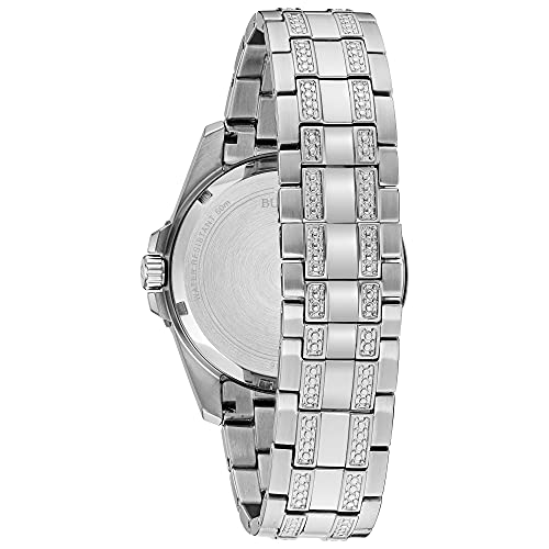 Crystal Accented Quartz Watch and ID Bracelet Gift Set R734