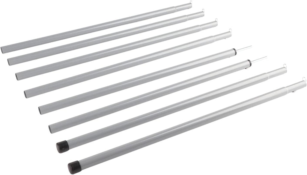 Telescoping Adjustable Iron Tarp Poles T190