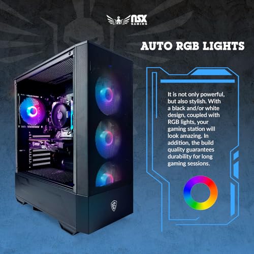 AMD Ryzen 5 5600G 16GB 512GB SSD Desktop Gaming Computer C15982