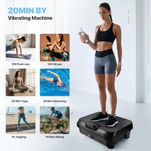 Mini Shake Plate Vibration Fitness Platform N158876