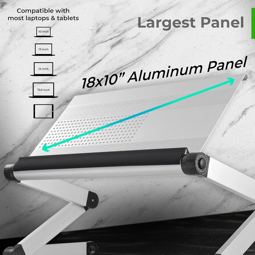 Adjustable Height Aluminum Laptop Cooling Stand X469