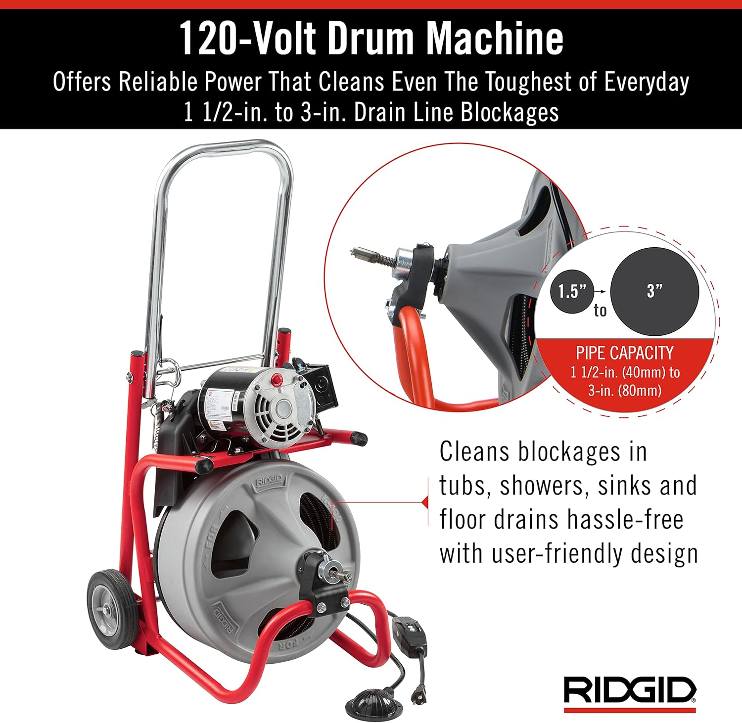 Grey Drain Cleaner R62620