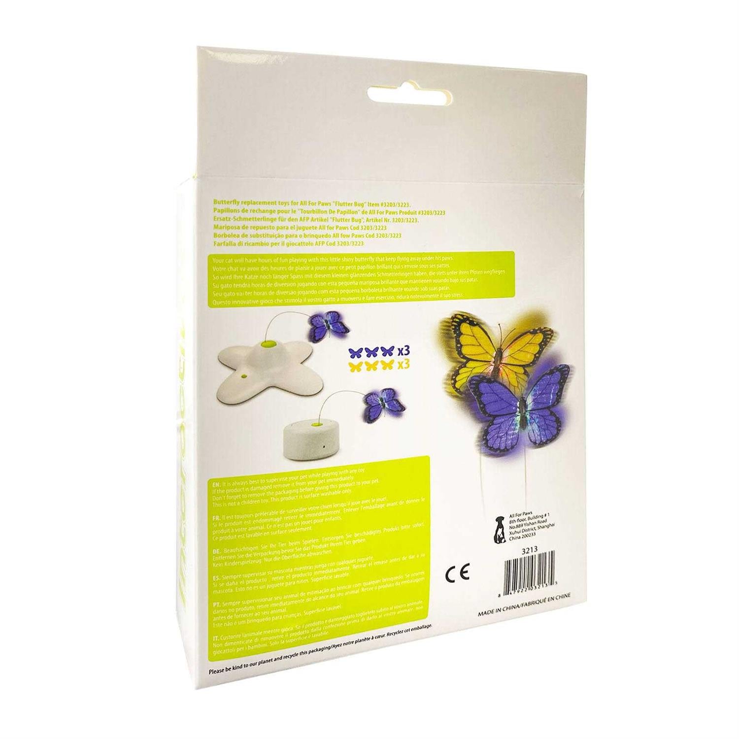 Interactive Cat Butterfly Flutter Replacements Toy I402656