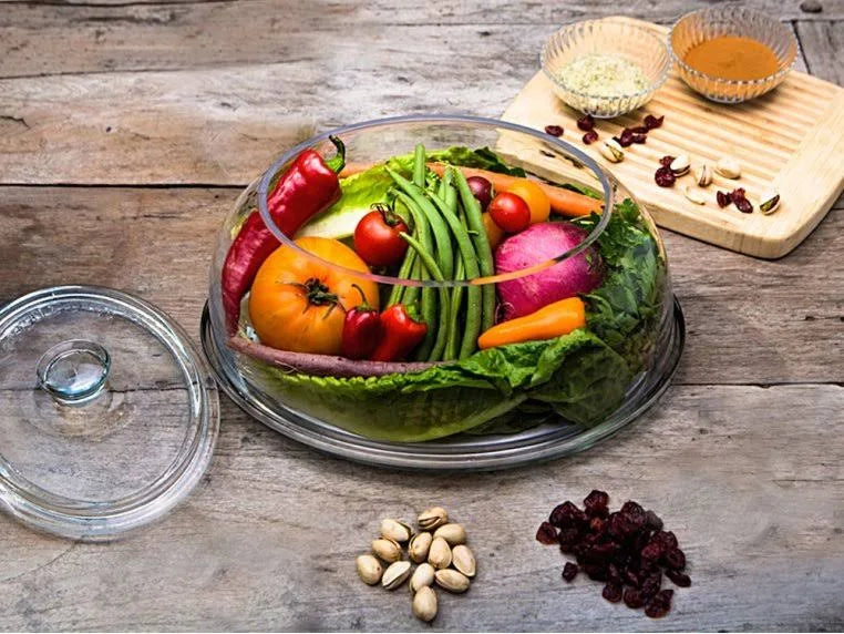 Glass Tabletop Produce Saver C287374