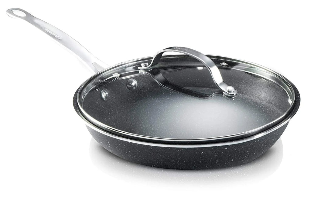 15 Piece Non-stick Black Pots and Pans Cookware Set C323