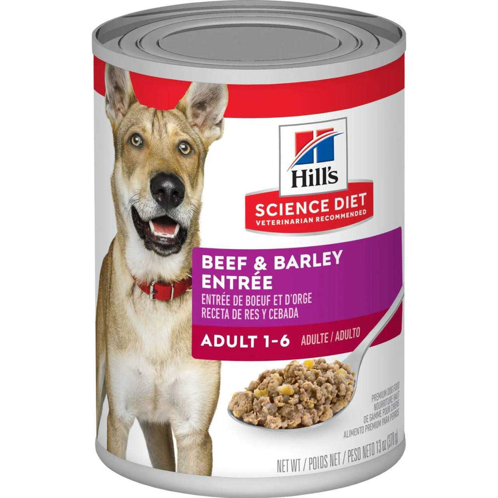 Adult Beef & Barley Entree Dog Food S43290