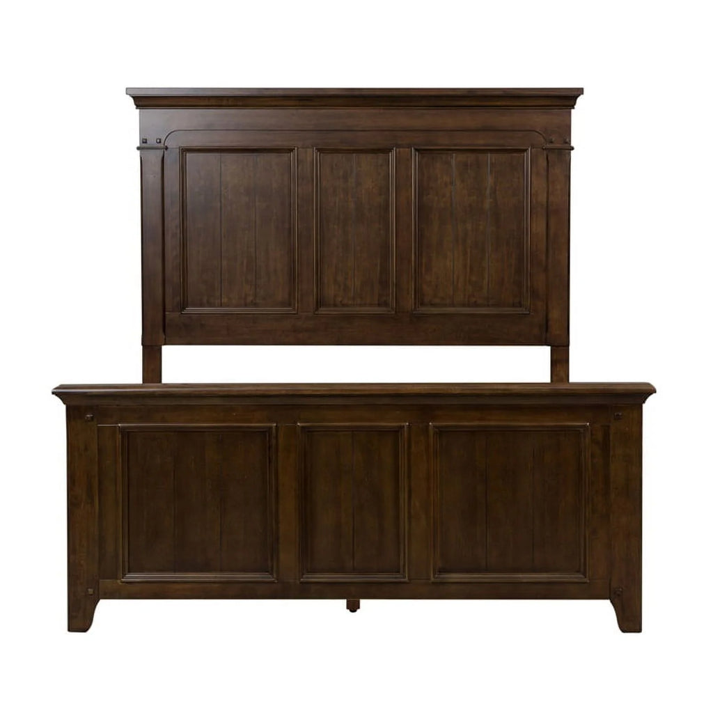 Queen Panel Bed and 9 Drawer Dresser M19000