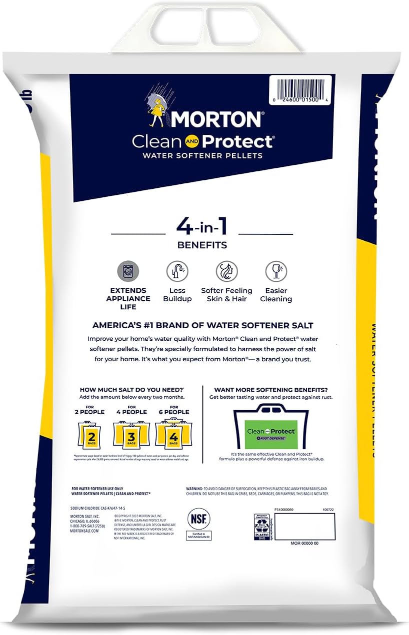 40lb bags Water Softener Salt Pellets R871