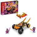 Cole’s Dragon Cruiser Car Toy with Golden Kai, Cole and Snake Warrior Minifigures A184