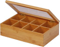 Natural Bamboo Tea Box 12 Inch N7722