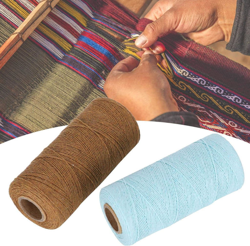 8/4 100% Cotton Weaving Warp Thread 2 Rolls 2 Colors X55299