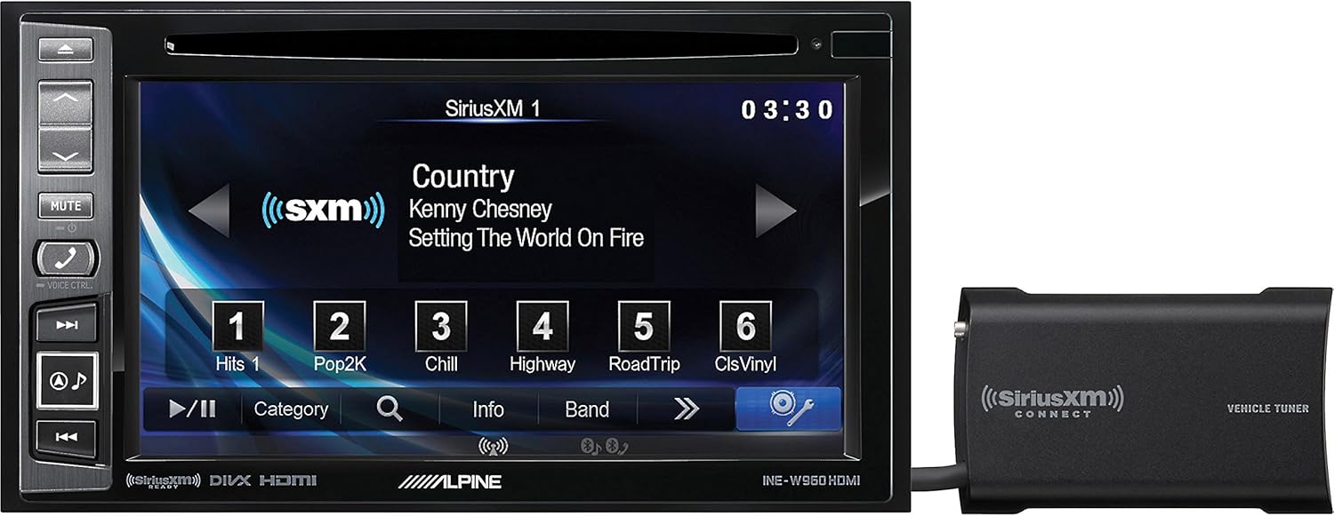 Audio Video Nav System with Sirius XM tuner C1304