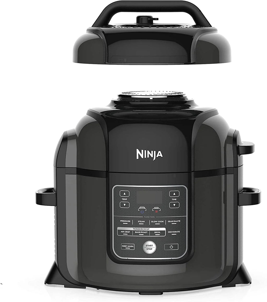Restored 8-Quart 9-in-1 Deluxe XL Pressure Cooker and Air Fryer B2403