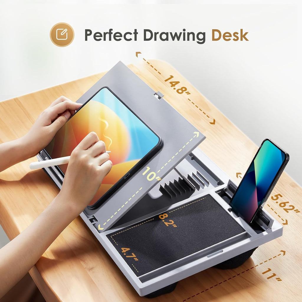 Adjustable Laptop Desk with Cushion P388