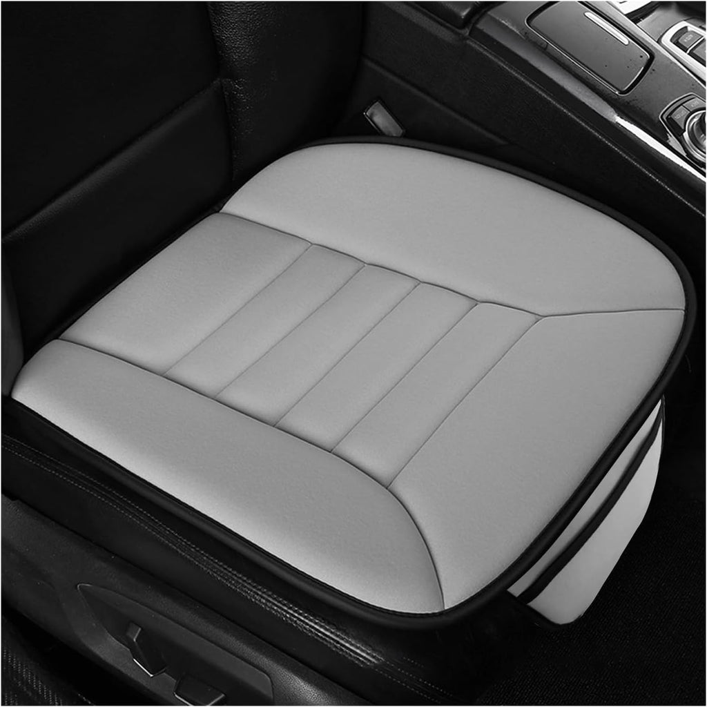 Gray Memory Foam Car Seat Cushion with Non-Slip Bottom E21733