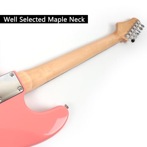 Pink Electric Guitar with Gig Bag W701