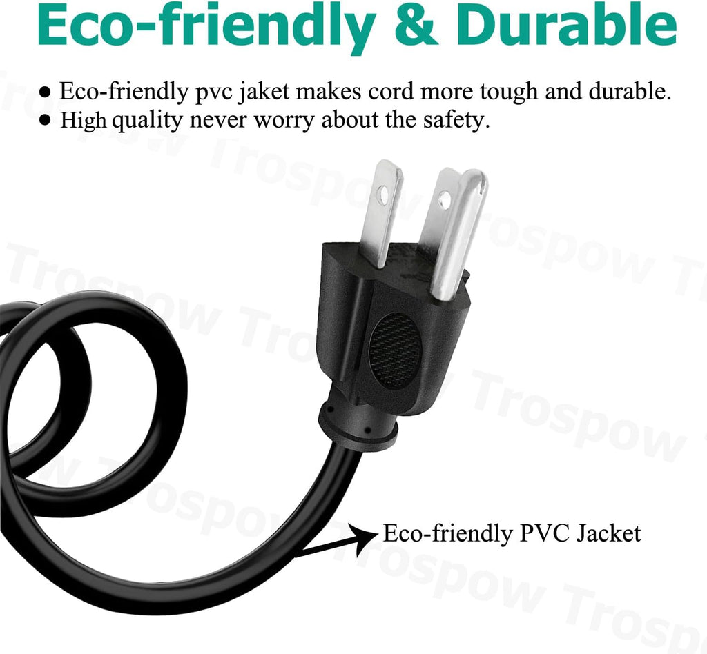 3 prong 8.2ft AC Power Cord Cable G605