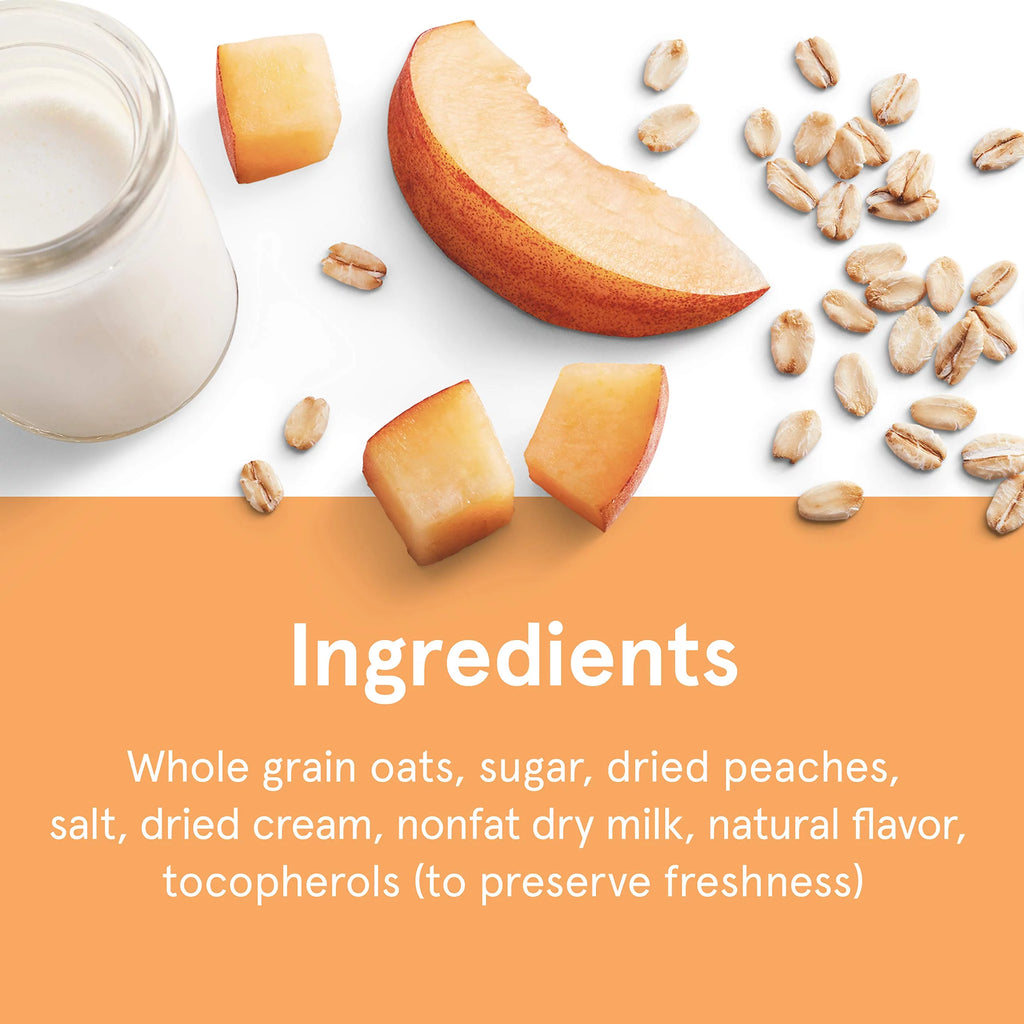 Peaches & Cream Instant Oatmeal (Pack of 2) B704109