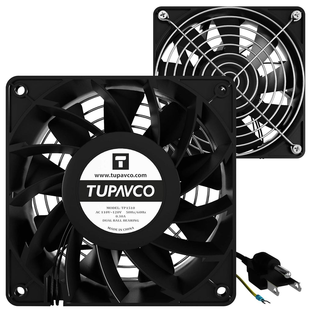 Dual 120mm 110V Server Rack Cooling Fan Kit V40838