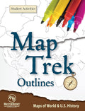 Map Trek: Outlines (Student Activities) F807